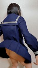 [Cross-dressing masturbation] Chin girl's ejaculation 17 A transvestite boy ejaculates ❤in a sailor suit. Ejaculation ❤ of a man's daughter